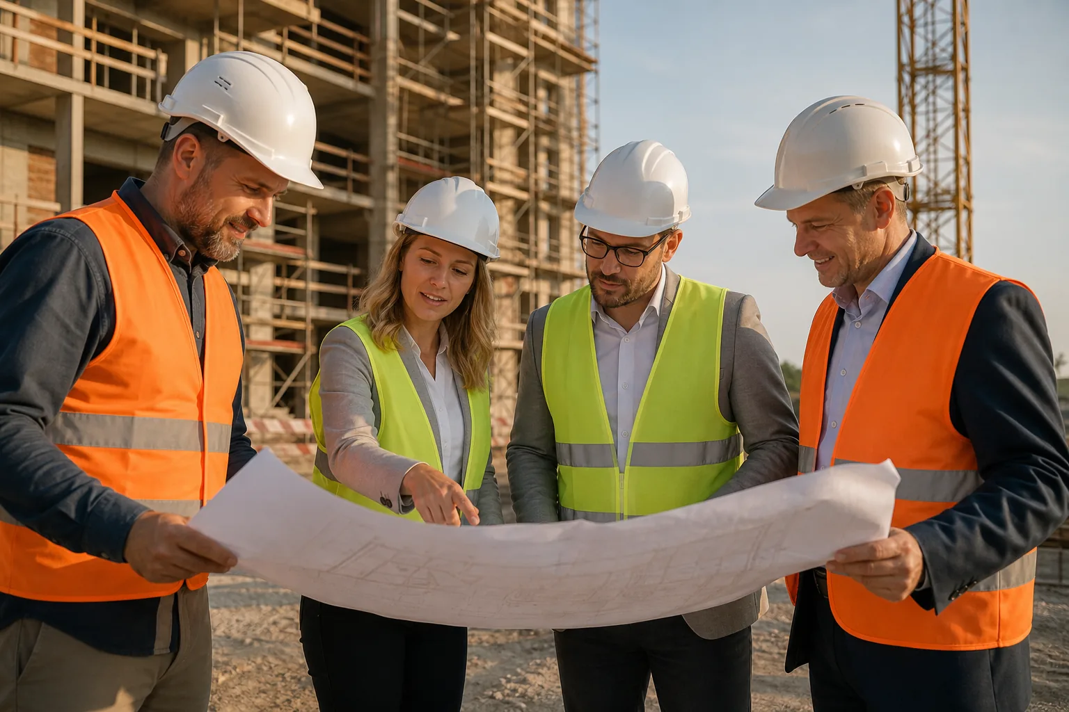 Tím ARCON POPRAD pri projekte